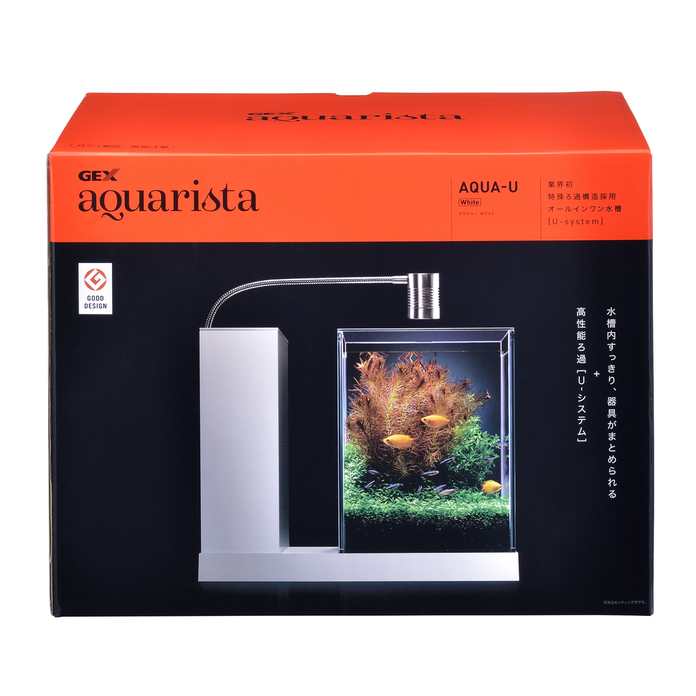 迅速発送】GEX aquarista Ga AQUA-U White 新品水槽 Ga AQUA-U White
