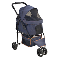 わんわんカート スマートハンディ Safety デニム柄 | ジェックス株式会社