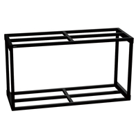 アクアラックスチール600BK 幅60×奥行き30cm水槽用 組立式水槽台