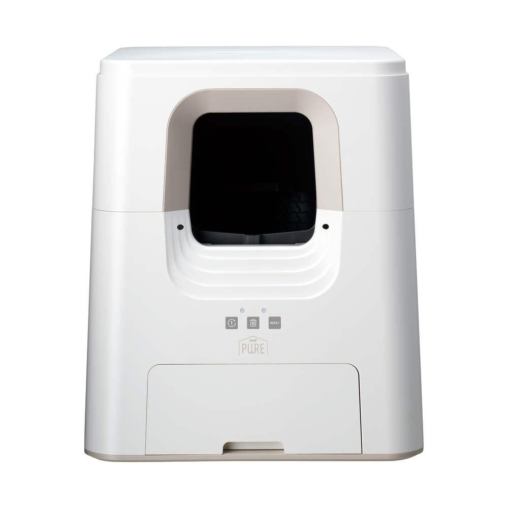 Pety 自動猫トイレ ホワイト PURE CAT AUTO TOILET PCAT01-WH 猫用自動
