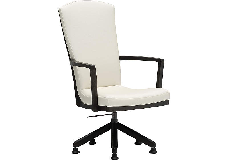 カリモク ダイニング アームチェア キャスターつき ① カリモク