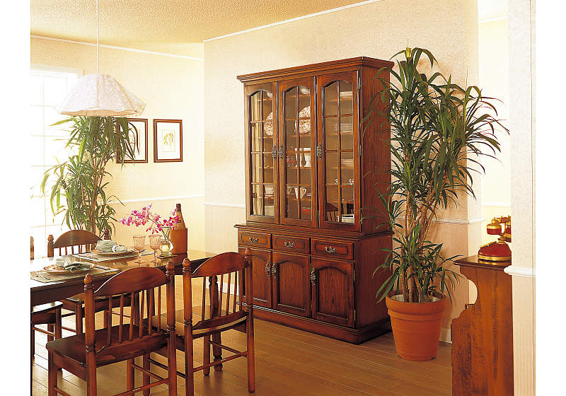 Karimokuカリモク コロニアル 花台 収納棚 レトロモダン家具 Karimoku