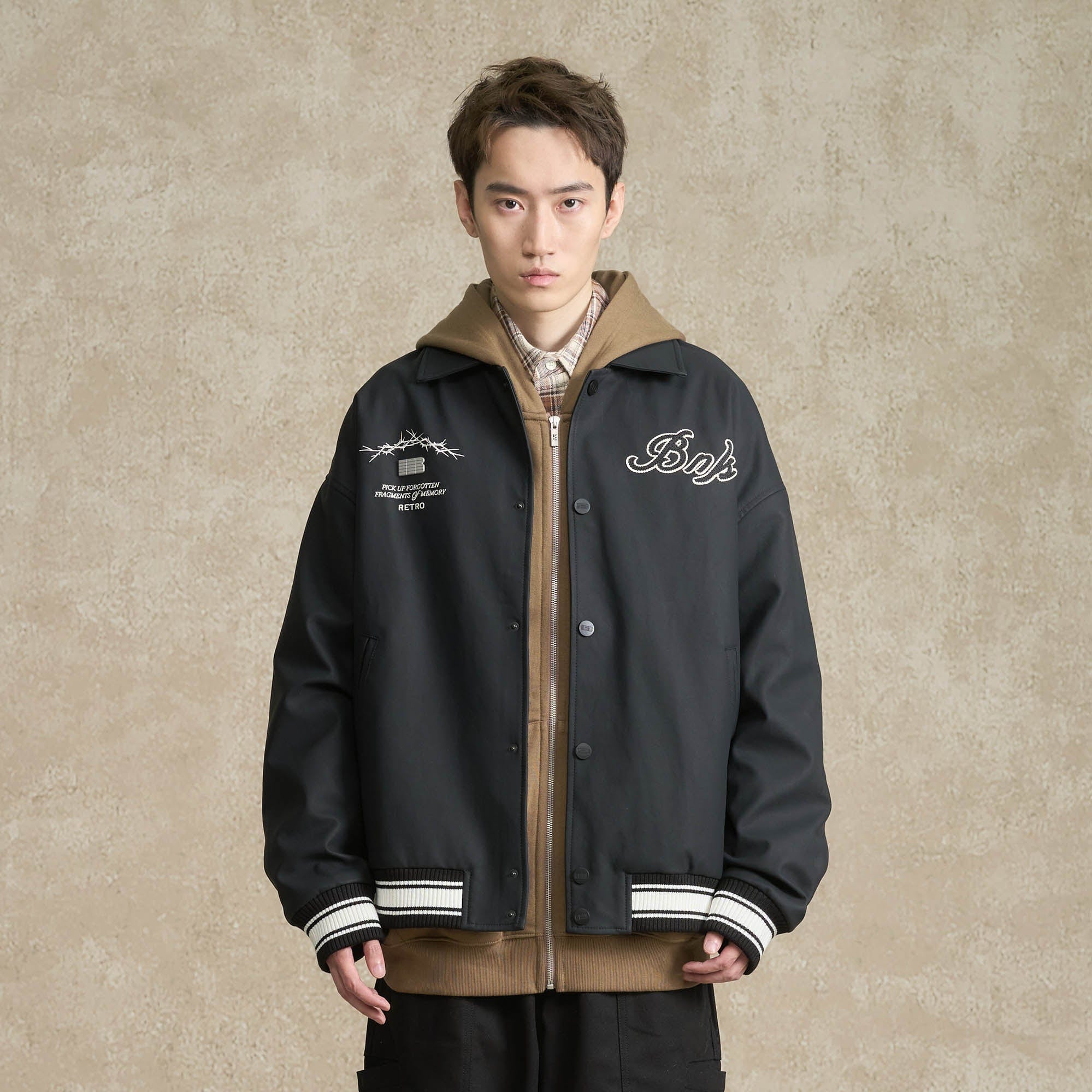 タエコ p(R)ojectR® Logo Varsity Jacket p(R)ojectR® Logo Varsity