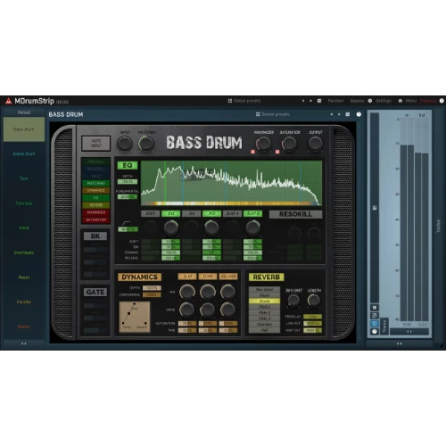 MeldaProduction「MDrumStrip」数分で世界レベルのドラムサウンドに