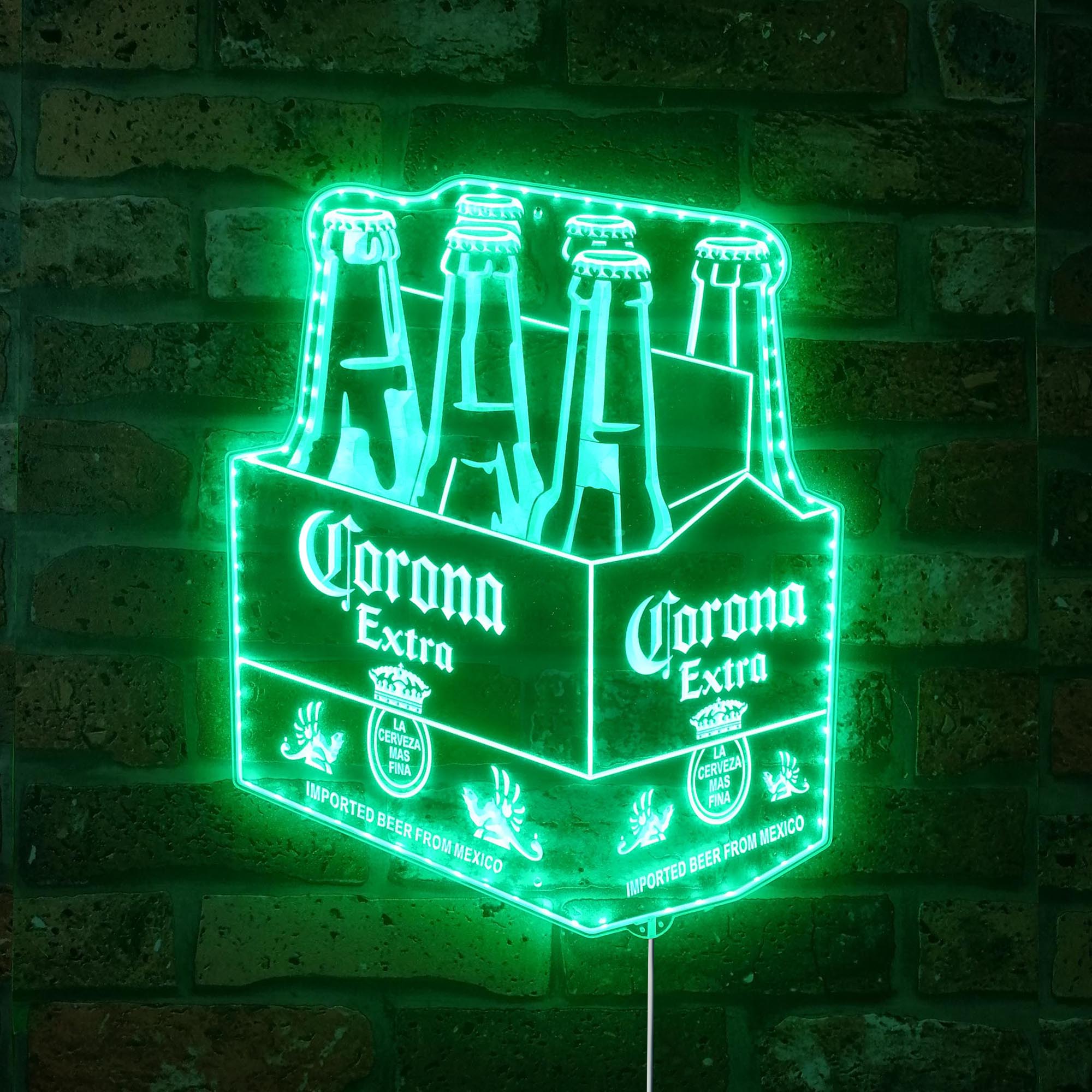 Corona Extra Dynamic RGB Edge Lit LED Sign | PROLEDSIGN