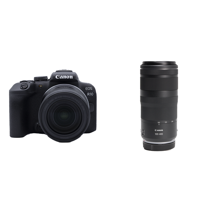 レンタル - Canon EOS R10 & 超望遠までカバーするダブルズームセット