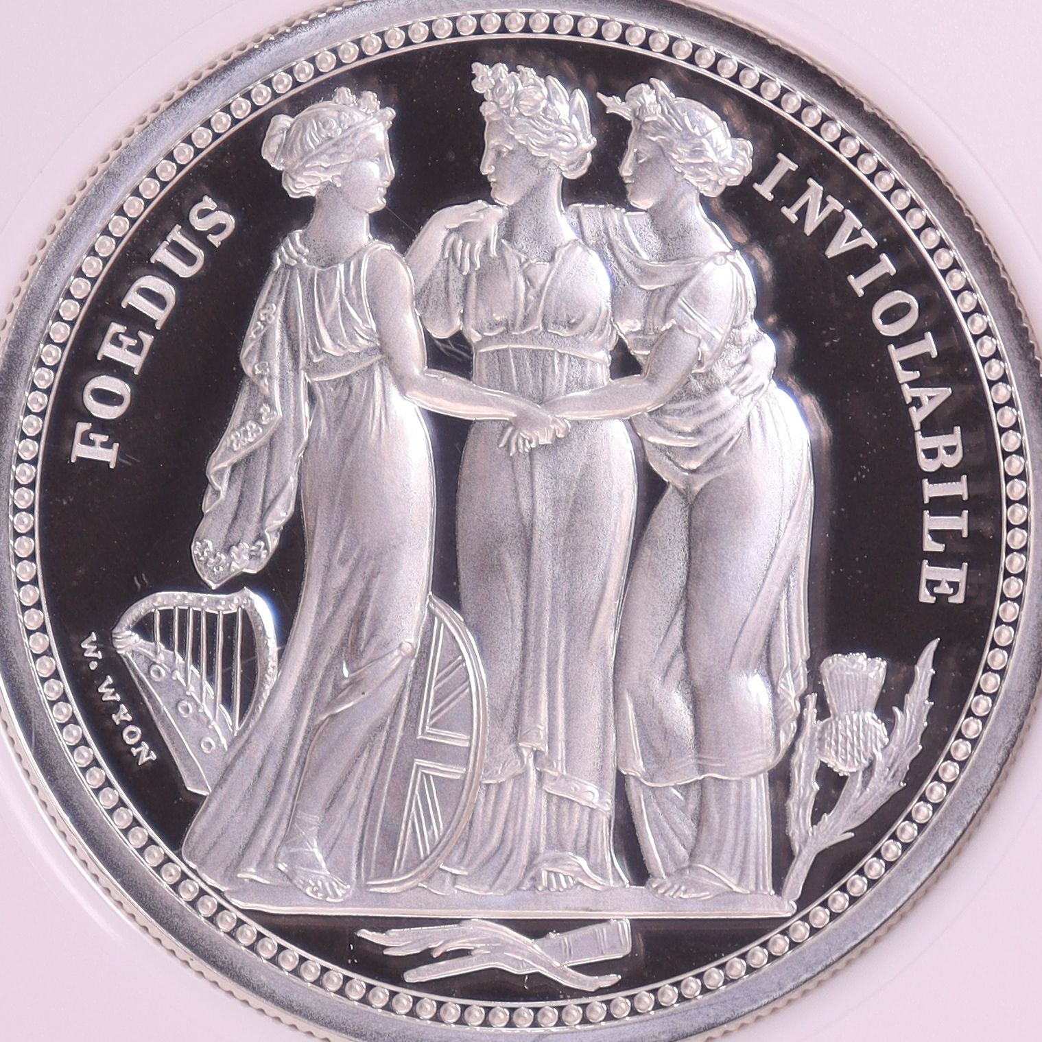 イギリス エドワード7世 クラウン銀貨 1902年 PCGS MS64 | ミスター XX