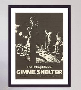 Shop The Rolling Stones - Gimme Shelter Original 1970 Vintage Poster