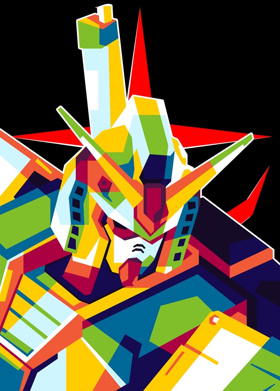RX-78-2 Gundam Portrait posters & prints by Lintang Wicaksono