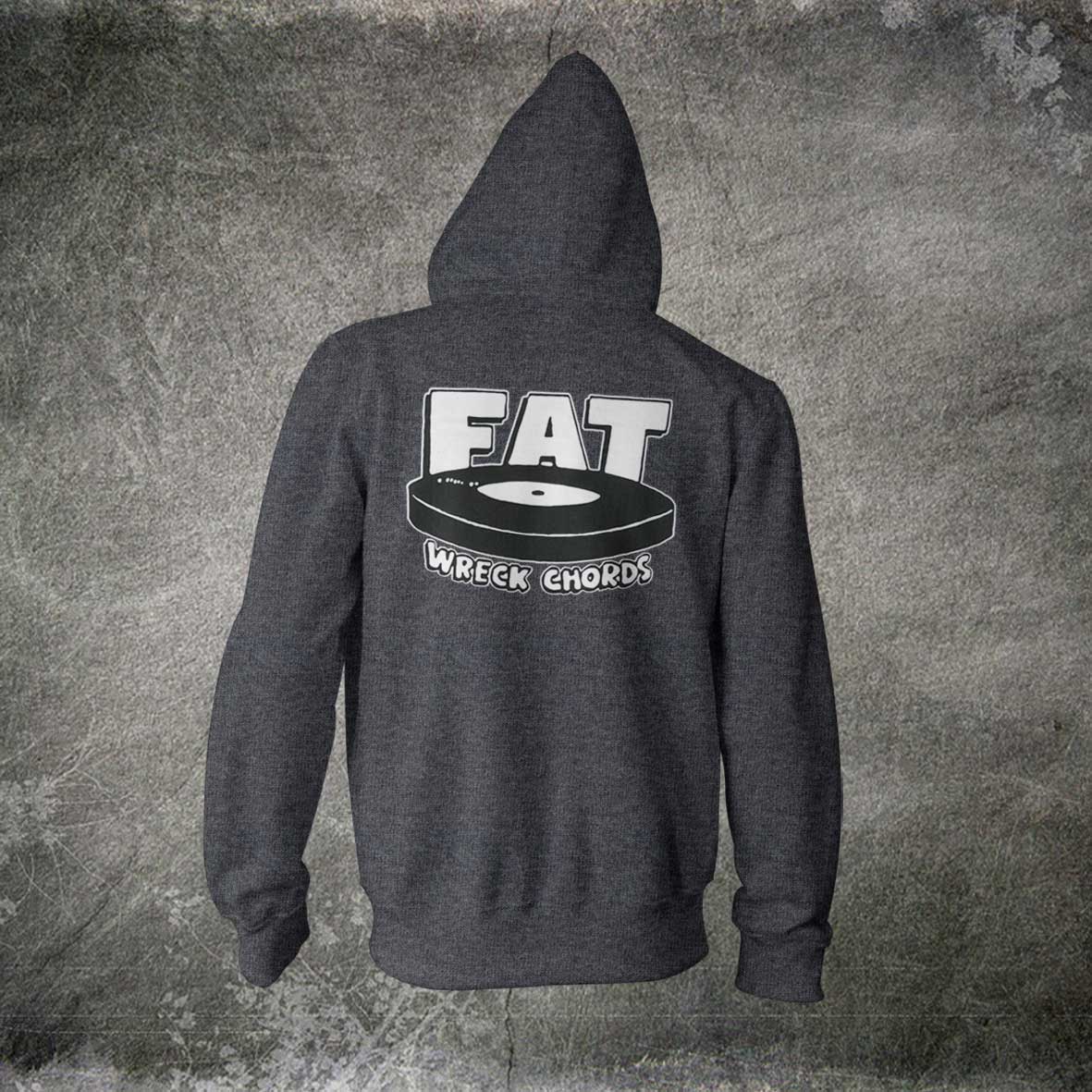 Fat Wreck Chords / Logo Zip パーカー [ダークグレー] - PUNK MART