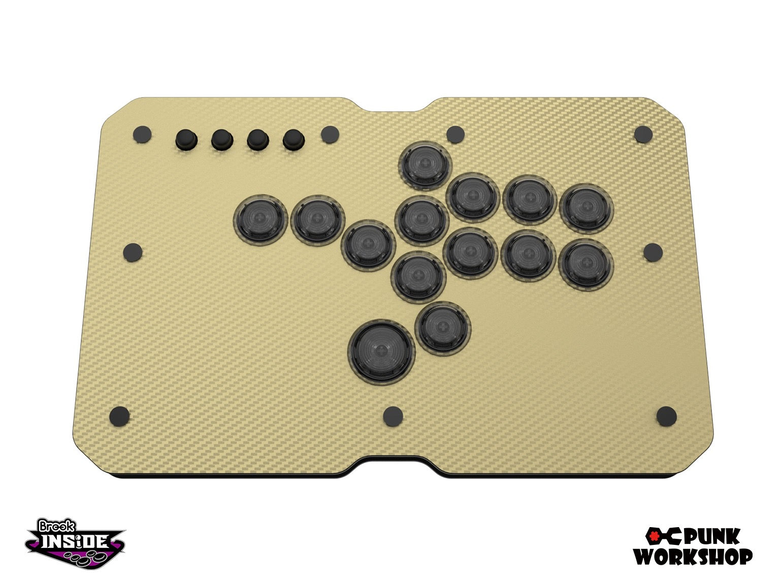 PUNKWORKSHOP MINIBOX CARBON レバーレスアケコン PUNKWORKSHOP MINI