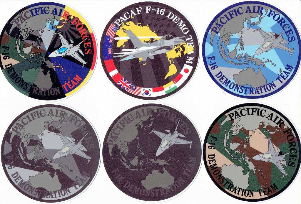 新品未使用】三沢基地 航空祭 F-16 デモチーム ワッペン 新品未使用】三沢