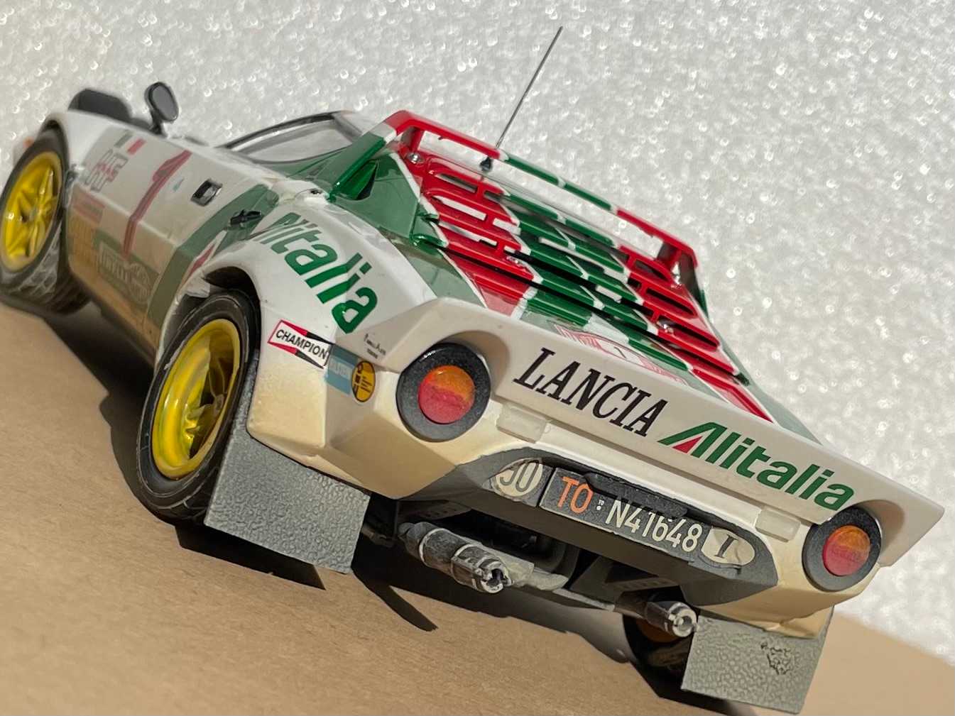 ハセガワ ランチア ストラトス HF '1977 モンテカルロ ラリー ウィナー