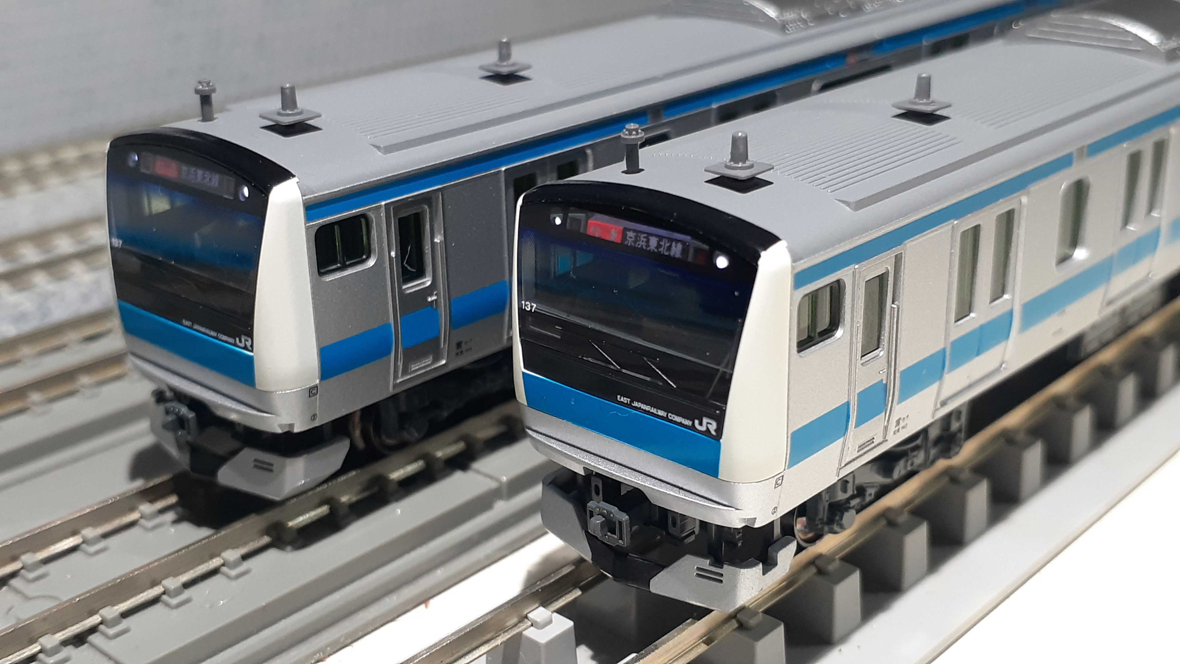 KATO 10-1159他 E233系京浜東北線 フル編成 🔴入線 Kato 10-1159