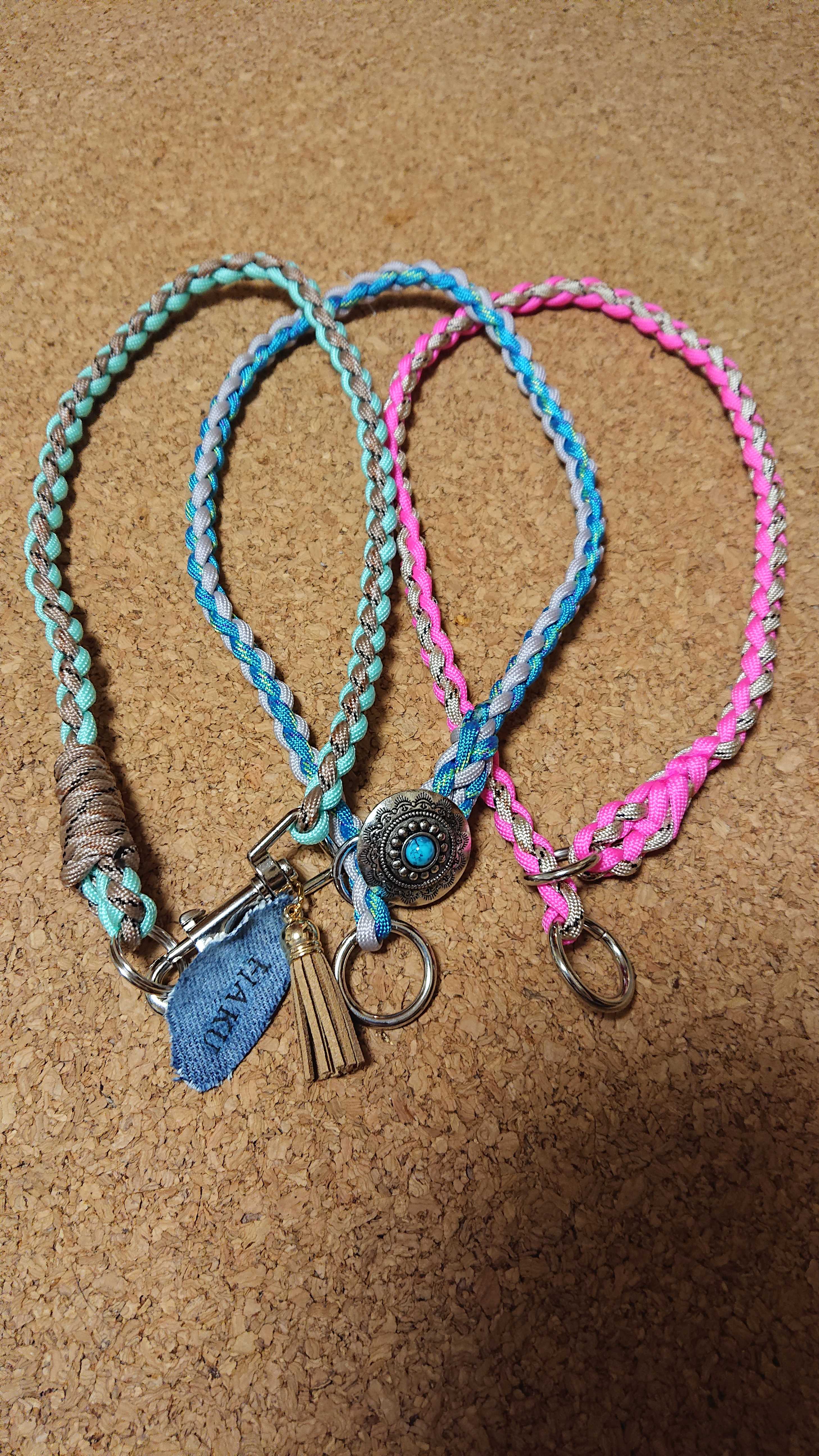 パラコードチョーカー（狂暴熊猫様専用） 2024.10.02 ☆リボン