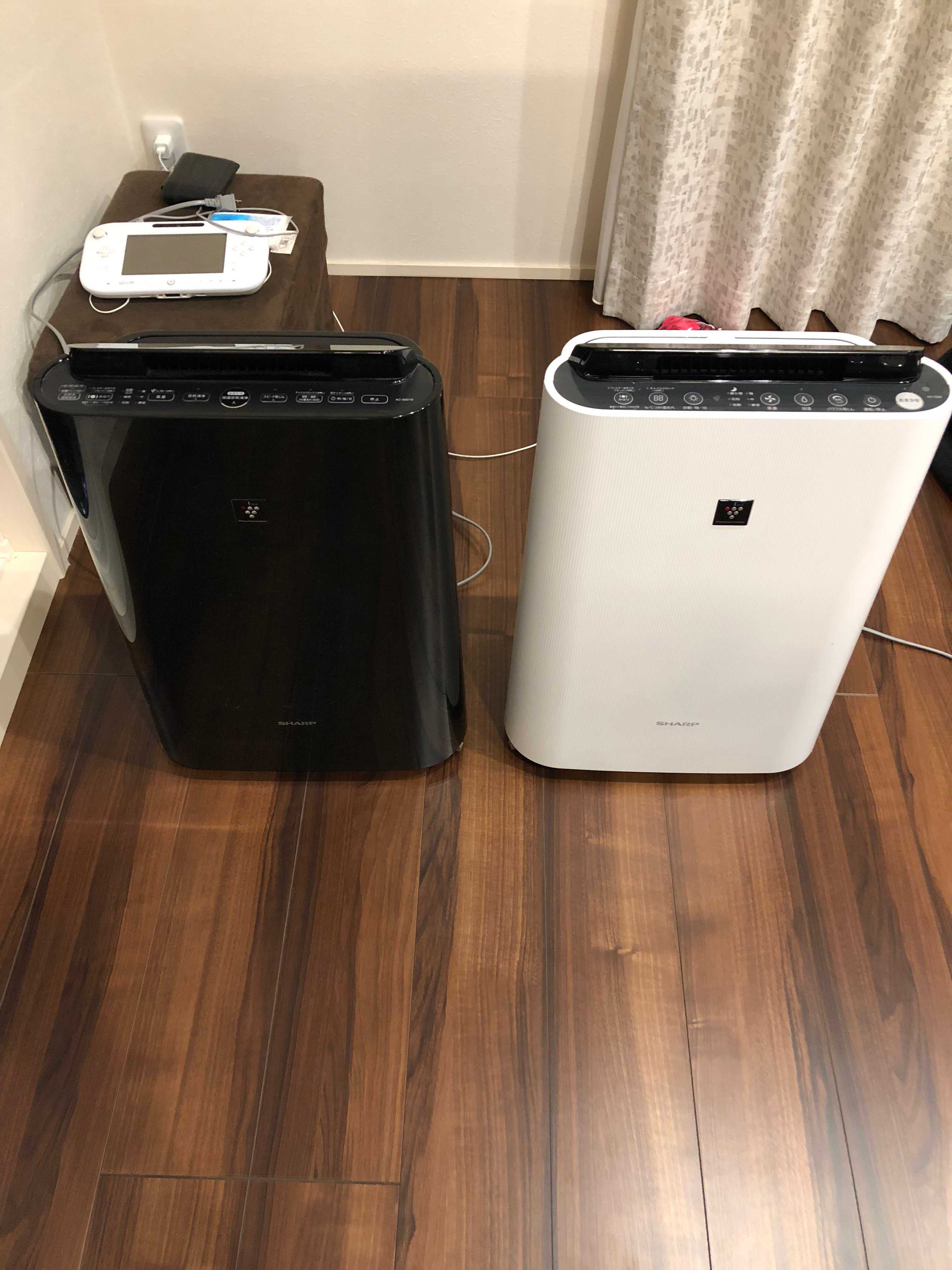 店頭販売のみ】SHARPの加湿空気清浄機『KC-G50-W』 入荷しました！！