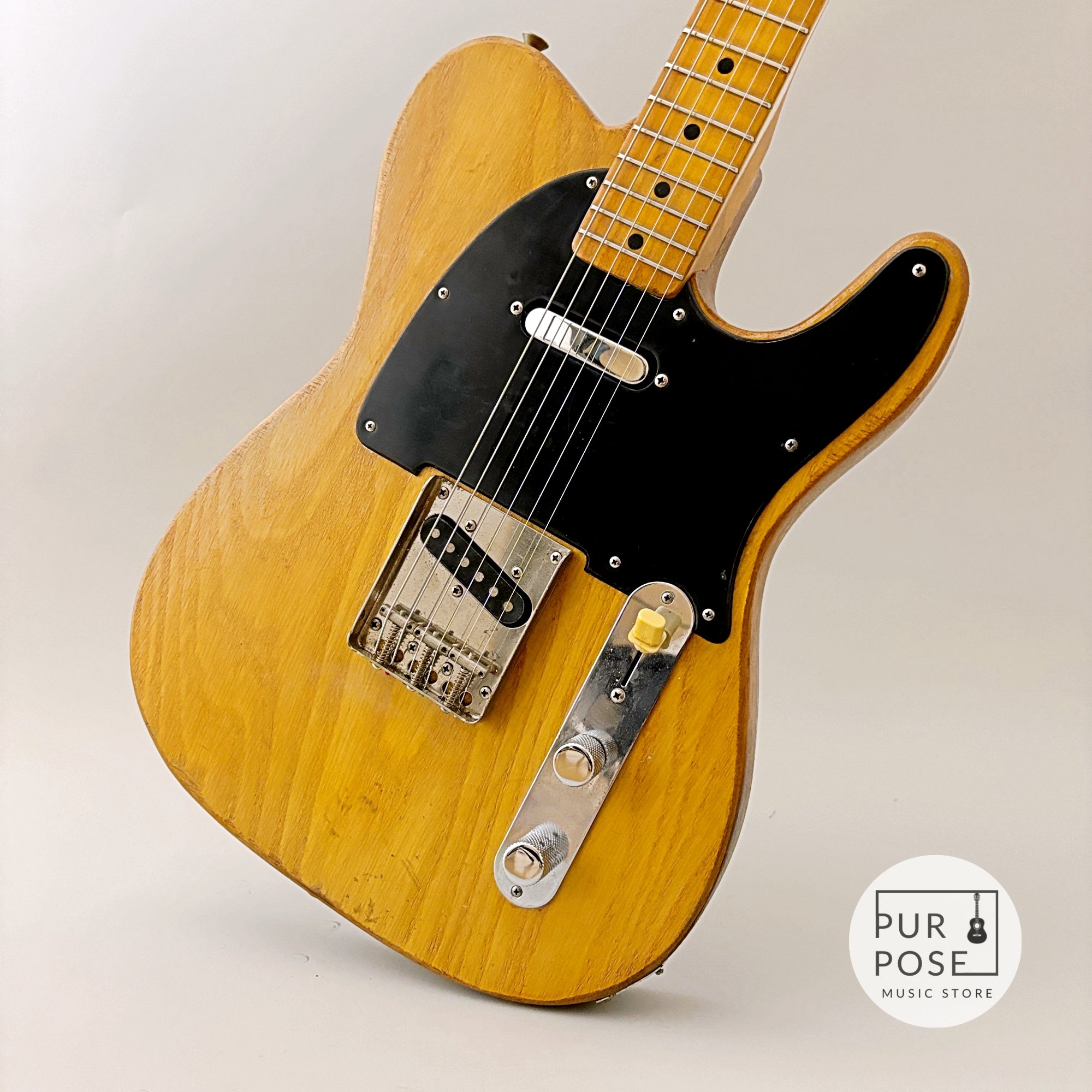 グレコ グネコ TE-300 テレキャスター リフィニッシュ 音出しOK 中古品