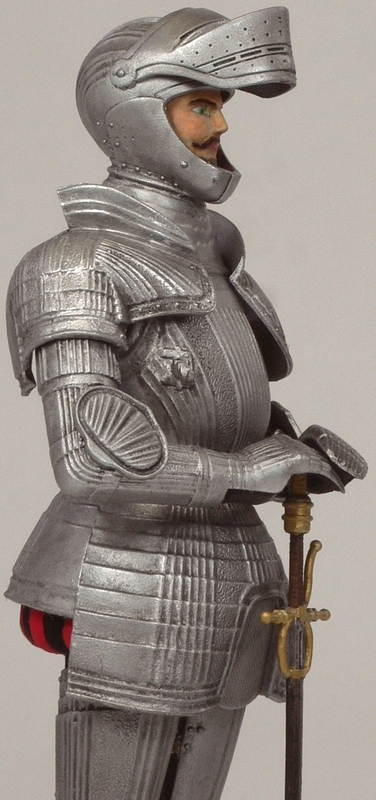 マイセンヒエロニムスボスリューゲル甲冑騎士中世城郭細密画リトグラフ