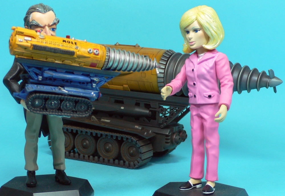 グリップキャラクター ジェットモグラ-1 年代物 希少 昭和レトロ