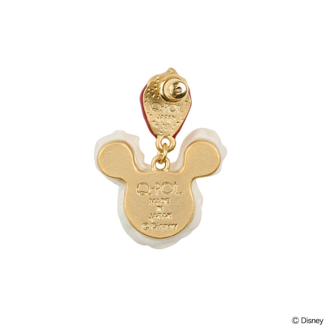 残り1点】ミッキー/ストロベリーホイップクリーム ピアス【ディズニー