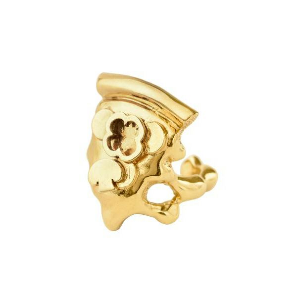 メルティッド チーズ ペパロニピザ ブローチ | Q-pot. ONLINE SHOP