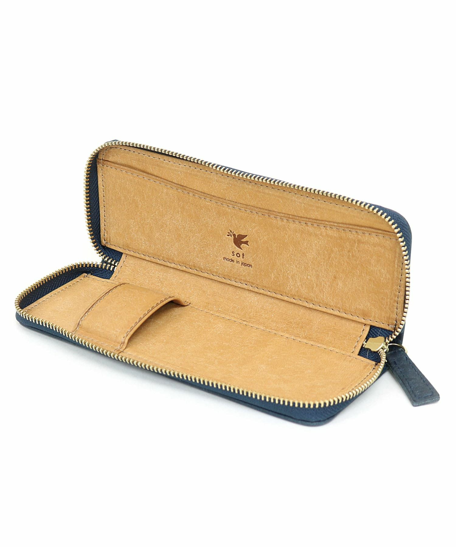 sot プエブロレザーラウンドファスナー ペンケース ≪オンラインストア