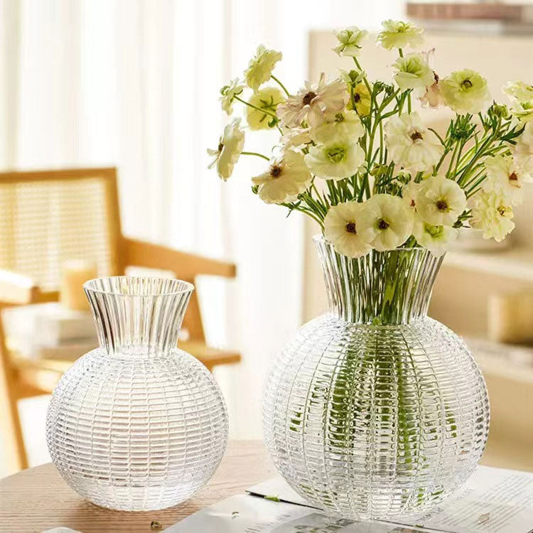 各務クリスタル フラワーベース 花瓶 カガミクリスタル・江戸切子