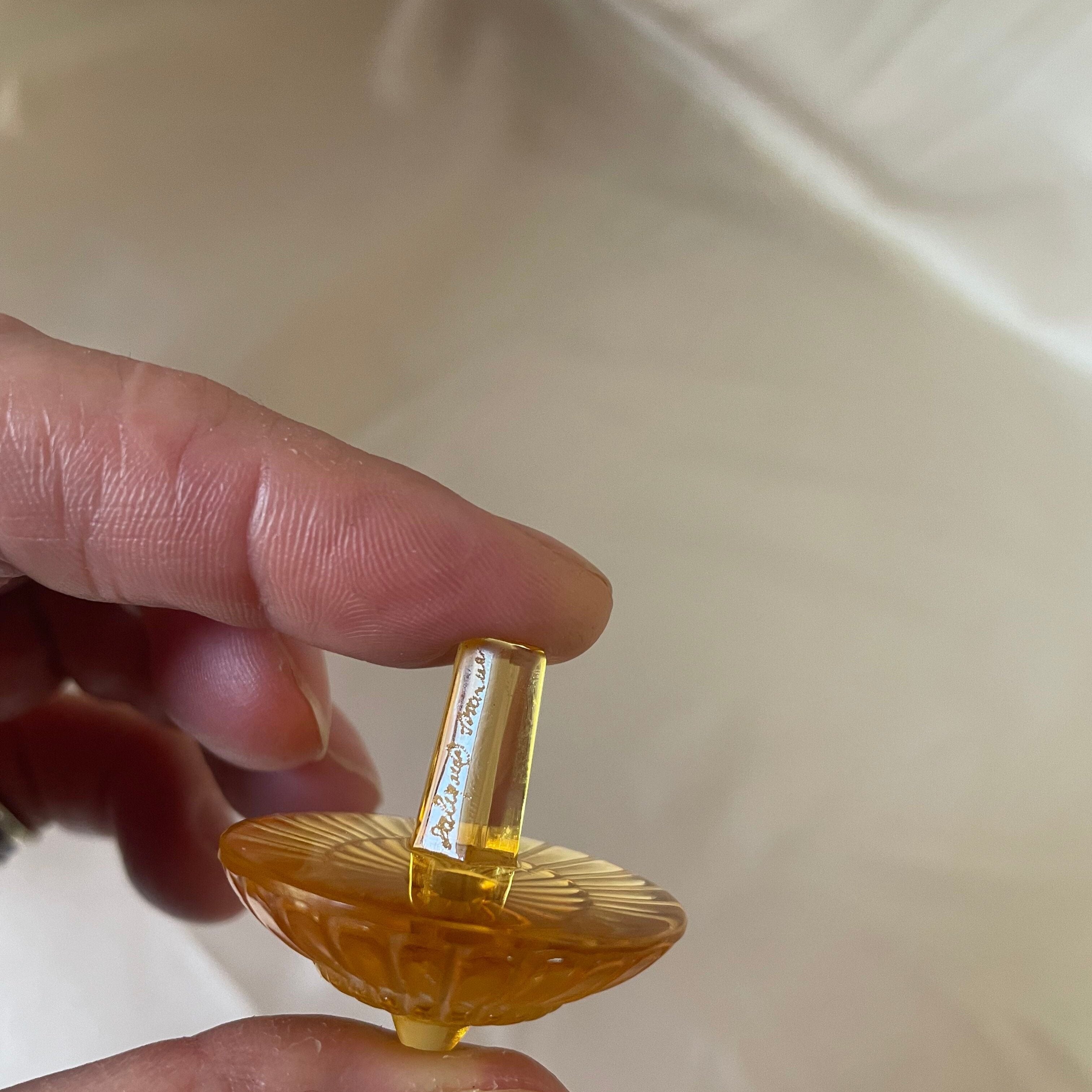 Lalique Crystal Toupie Spinning Top Dreidel 70009