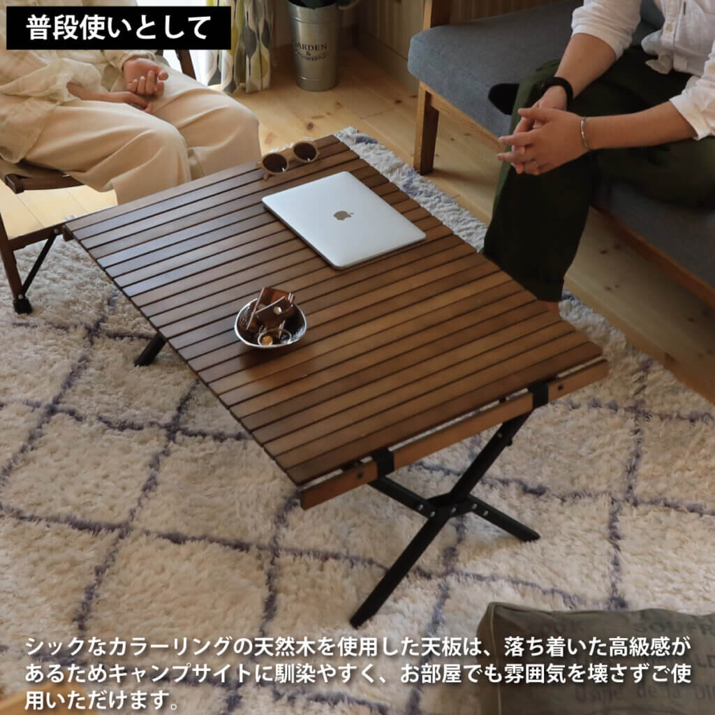 J unique wood ラストグリルテーブル タフテーブルXL 韓国キャンプ J