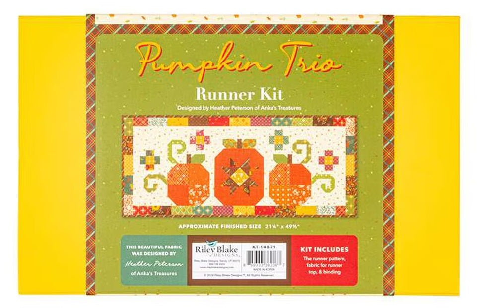 Riley Blake - Pumpkin Trio Runner Boxed Kit by Heather Peterson