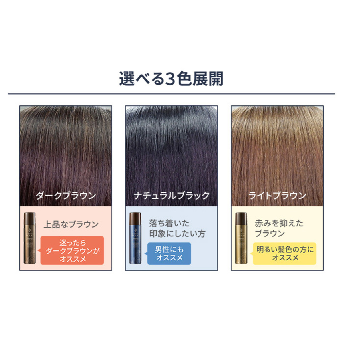 ヘアボーテ エクラ ボタニカルエアカラーフォームEX ライトブラウン