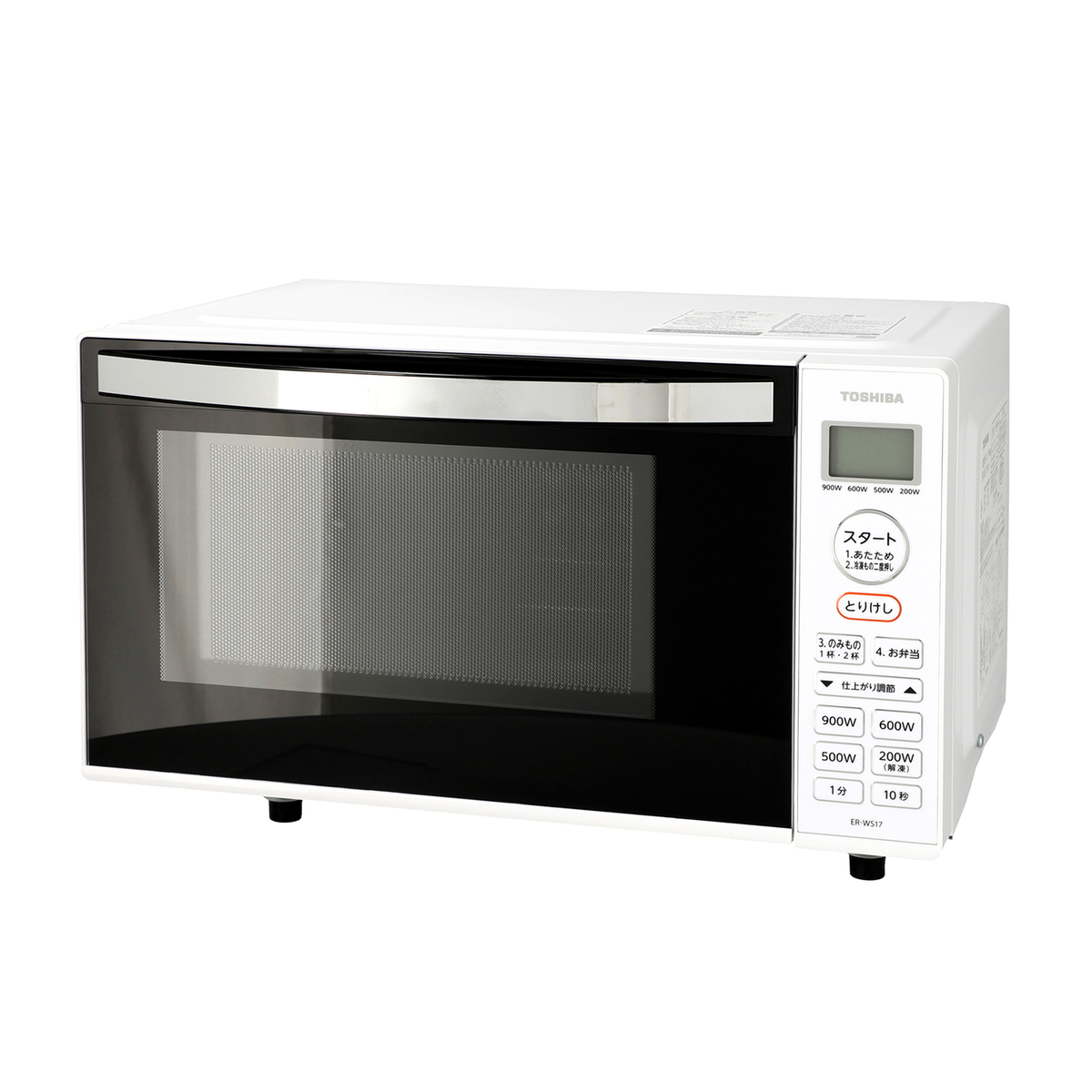 美品 TOSHIBA 単機能 電子レンジ ホワイト 庫内フラット TOSHIBA 単