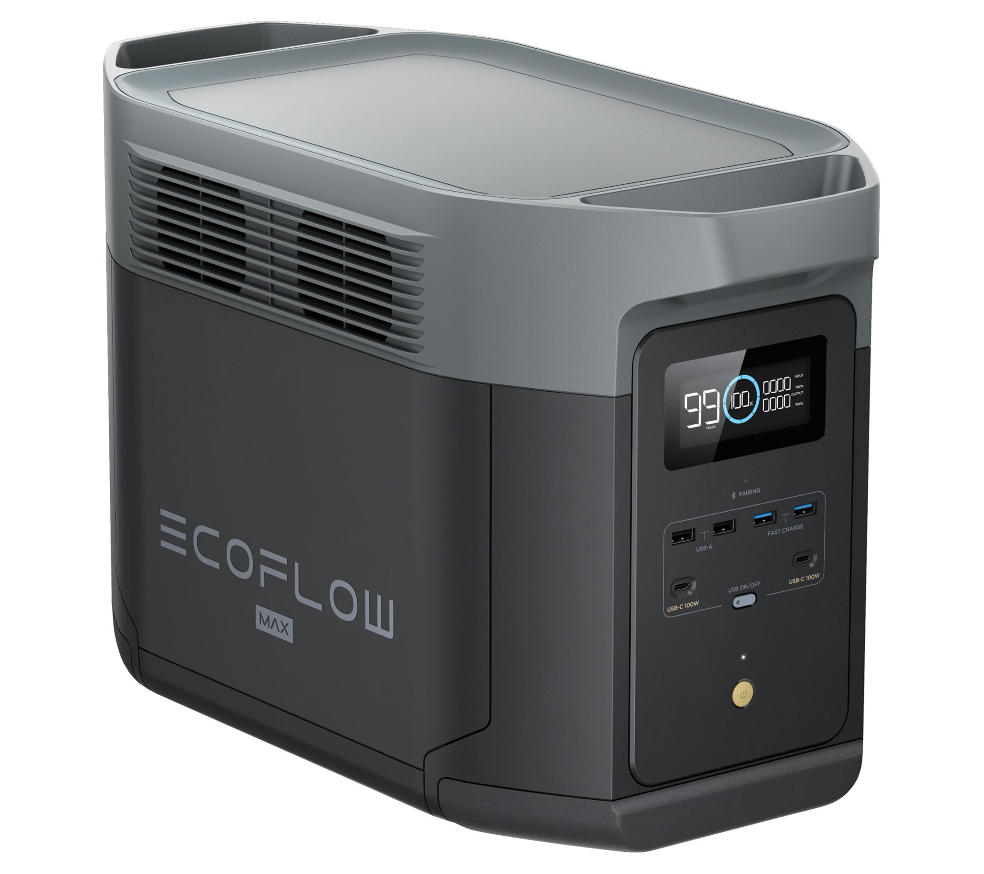 EcoFlow DELTA 2 Max 2000Wh Portable Power Station with 15 Outlets