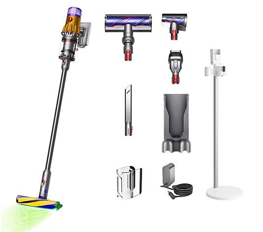 Dyson V12 Detect Slim Cordless Vacuum with Floor Dok - QVC.com