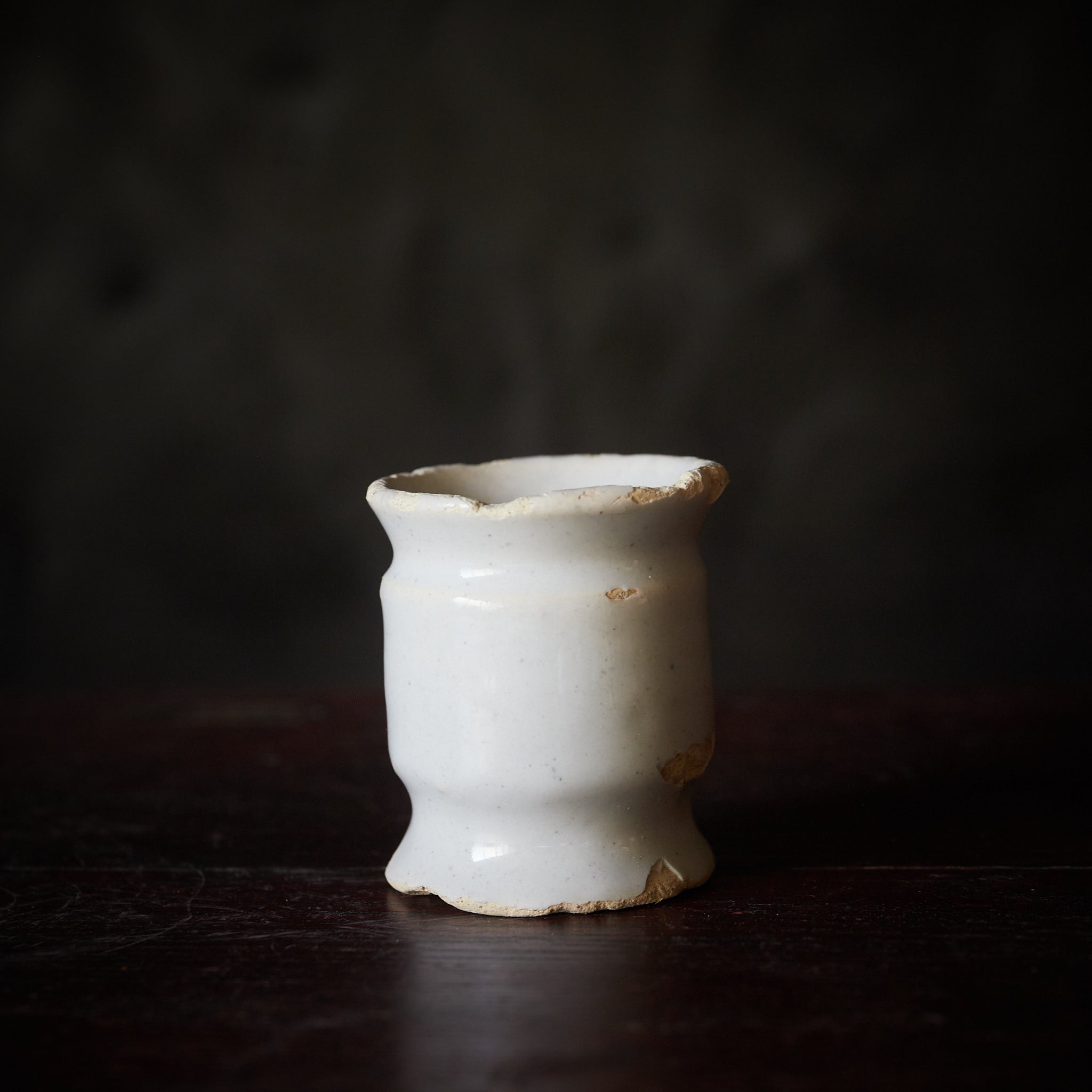 阿蘭陀デルフト窯 白釉水注 阿蘭陀デルフト窯 白釉水注