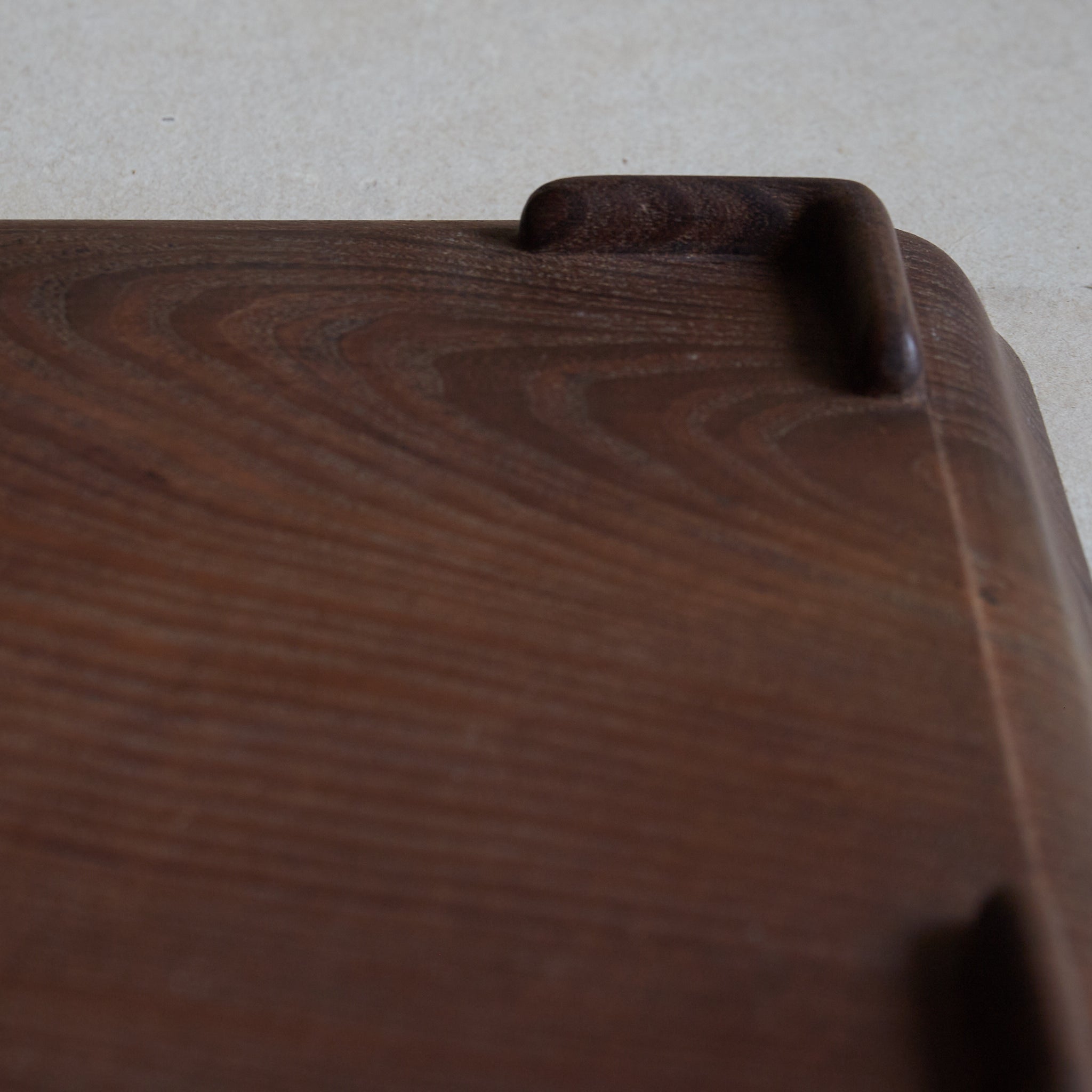 江戸-明治時代 木地細密彫模竹網代文煎茶盆（1603–1912CE） | 入蘆花