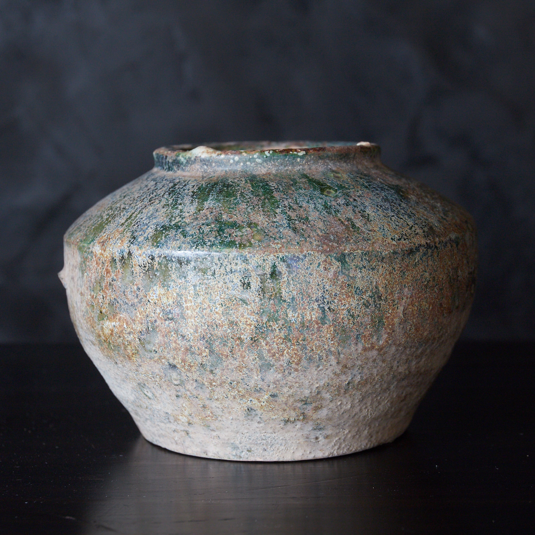 中国 遼時代 緑釉 執壷 水注 V R6218 中国 遼時代 緑釉