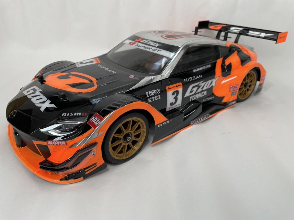 2005年スーパーGT G ZOX HASEMI ZカラーのSP.1731 1/10RC MOTUL