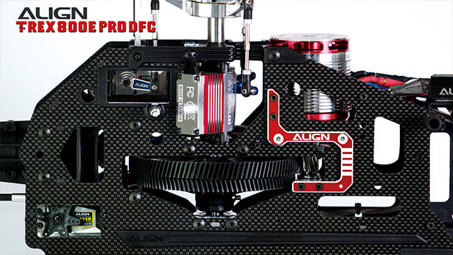 ALIGN T-REX800E DFC TREKKER 機体+850MXモーター Alan Szabo Jr