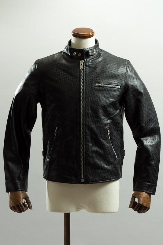 Schottパンチングレザーライダース 【公式通販】