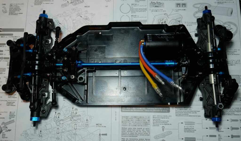 らじつうレポート】タミヤ TT-02 TYPE-SRX 組み立てレポート（パーツ