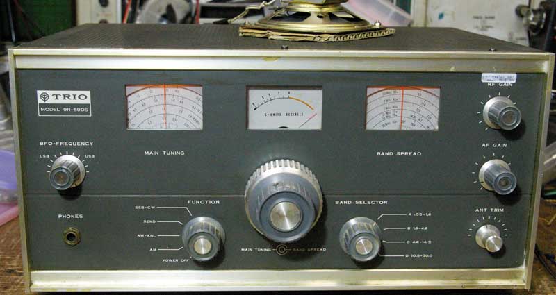 TRIO 9R－59D 受信機 トリオ/TORIO 真空管式ラジオ