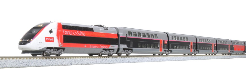 Kato 10-1763 OUIGO 10-Car Set - Kato Model Trains N