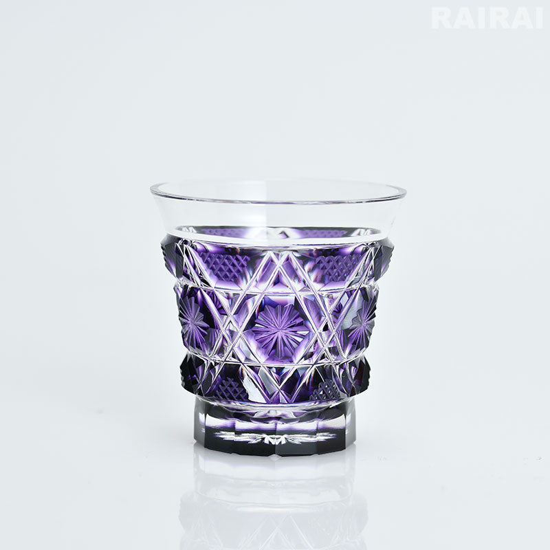 薩摩切子 冷酒グラス cut01 島津興業 薩摩ガラス工芸 – RAIRAI