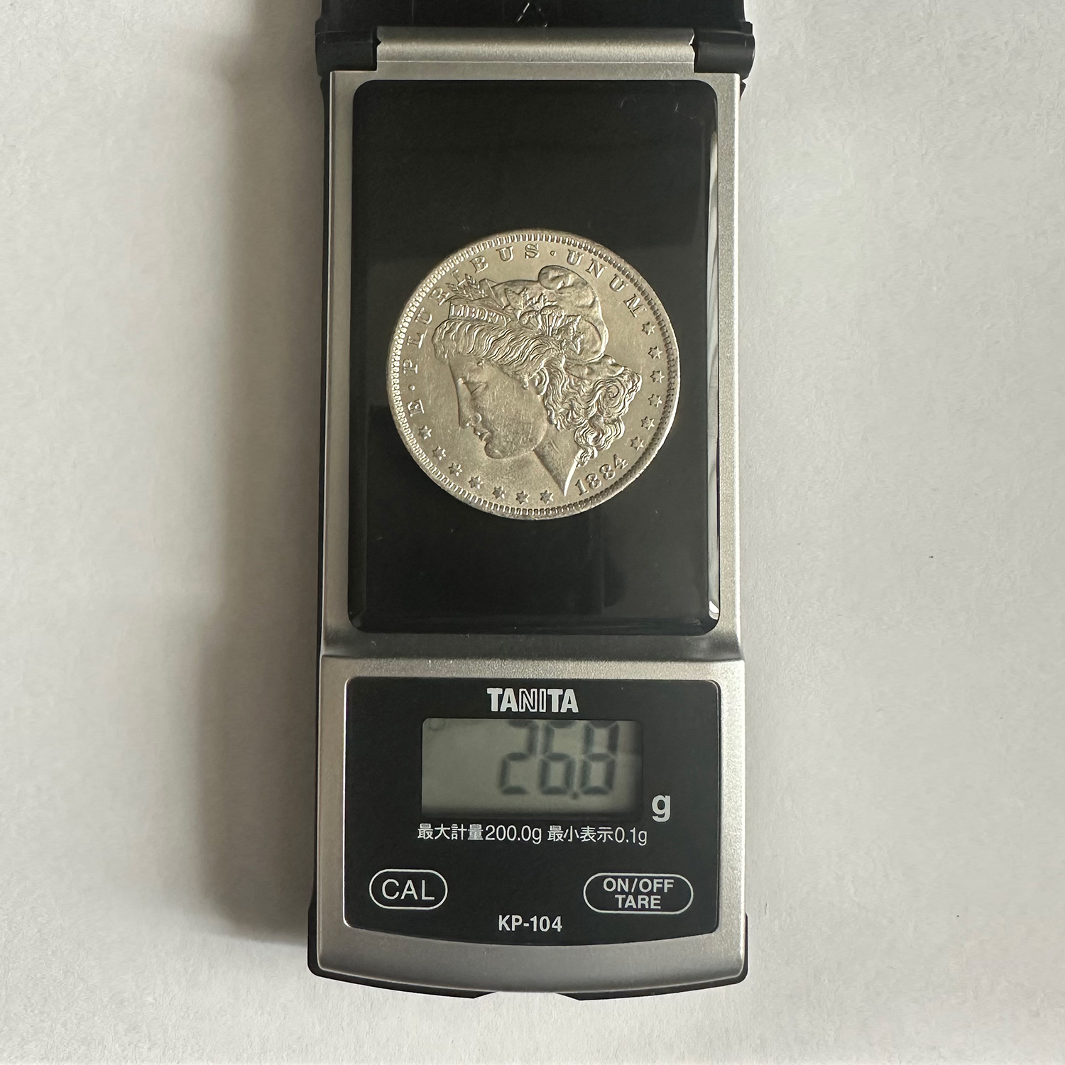 本物アメリカ コイン モルガン 1ドル銀貨 ペンダントトップ ネックレス