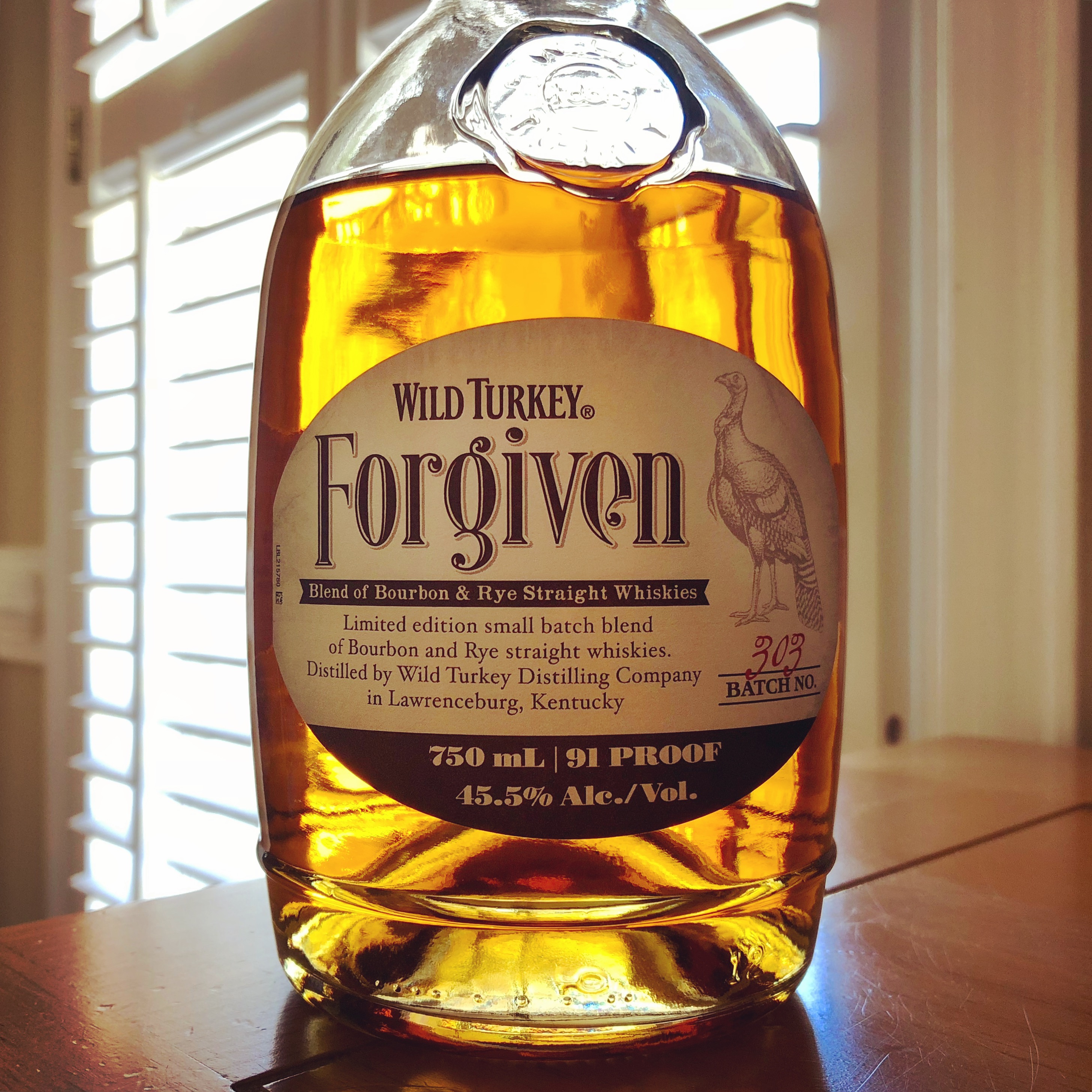 Wild Turkey Forgiven (Batch 303, 2014) – Rare Bird 101