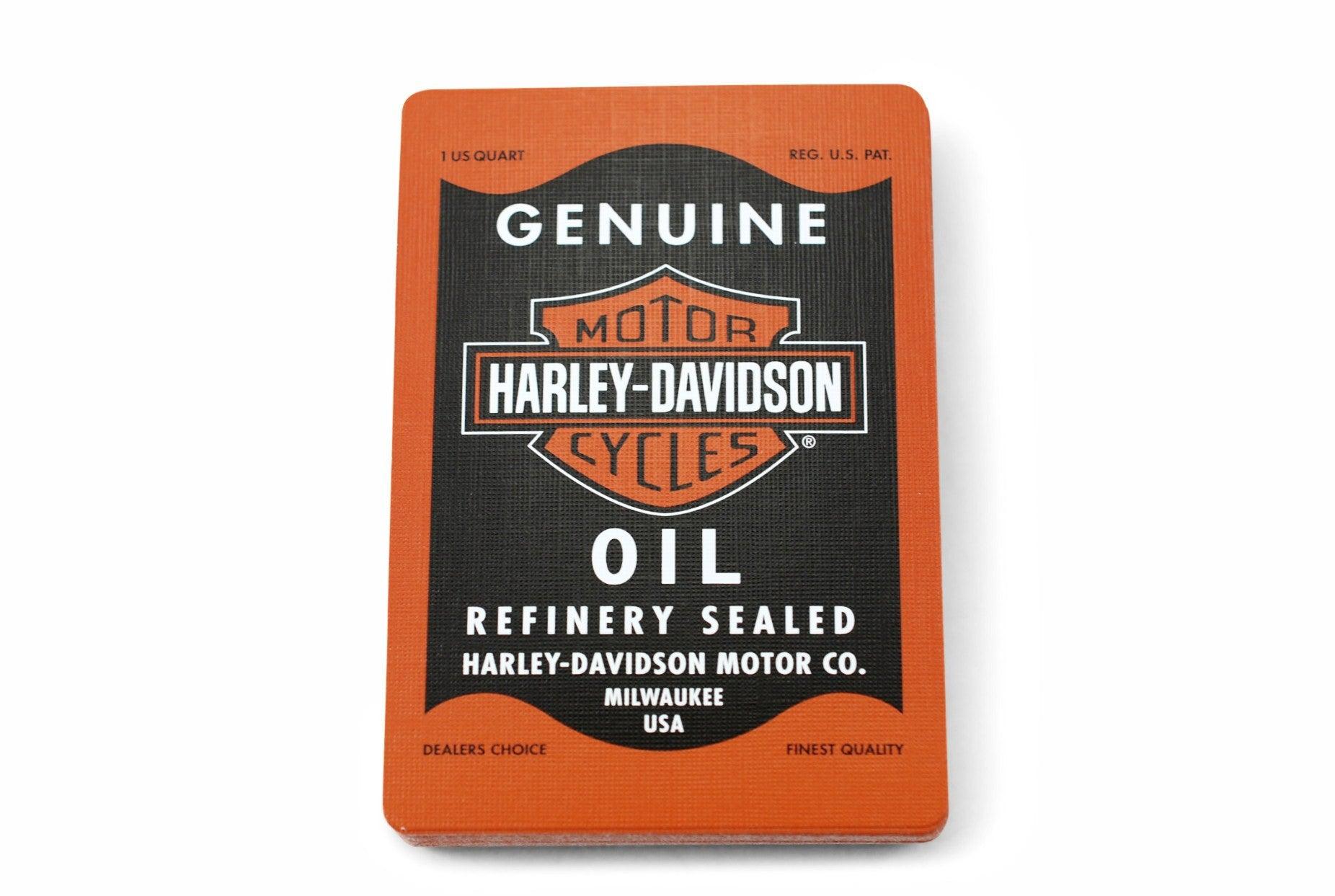 Harley Davidson® Oil-RarePlayingCards.com – Rare Playing Cards