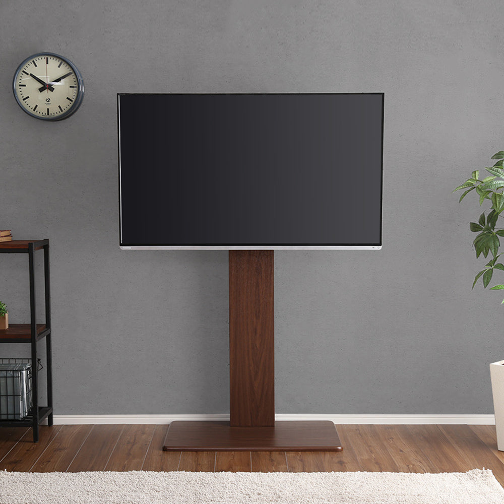 壁寄せTVスタンド (固定タイプ)/まるで壁掛けのような仕上がりに