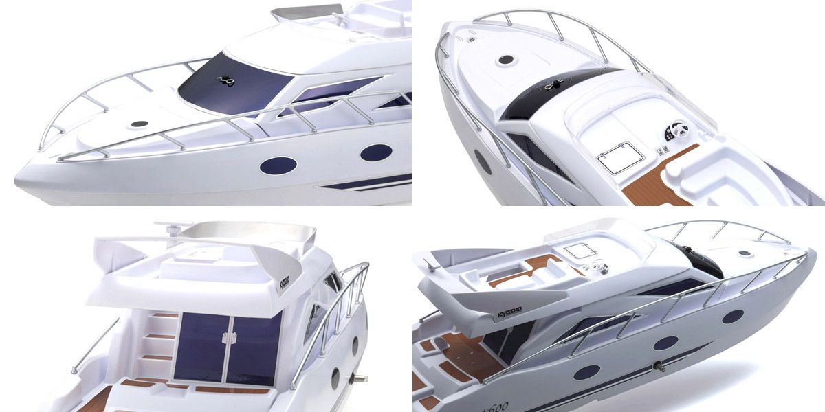 ラジオコントロール電動ボート EPマジェスティ600 r/s KT-231P+付
