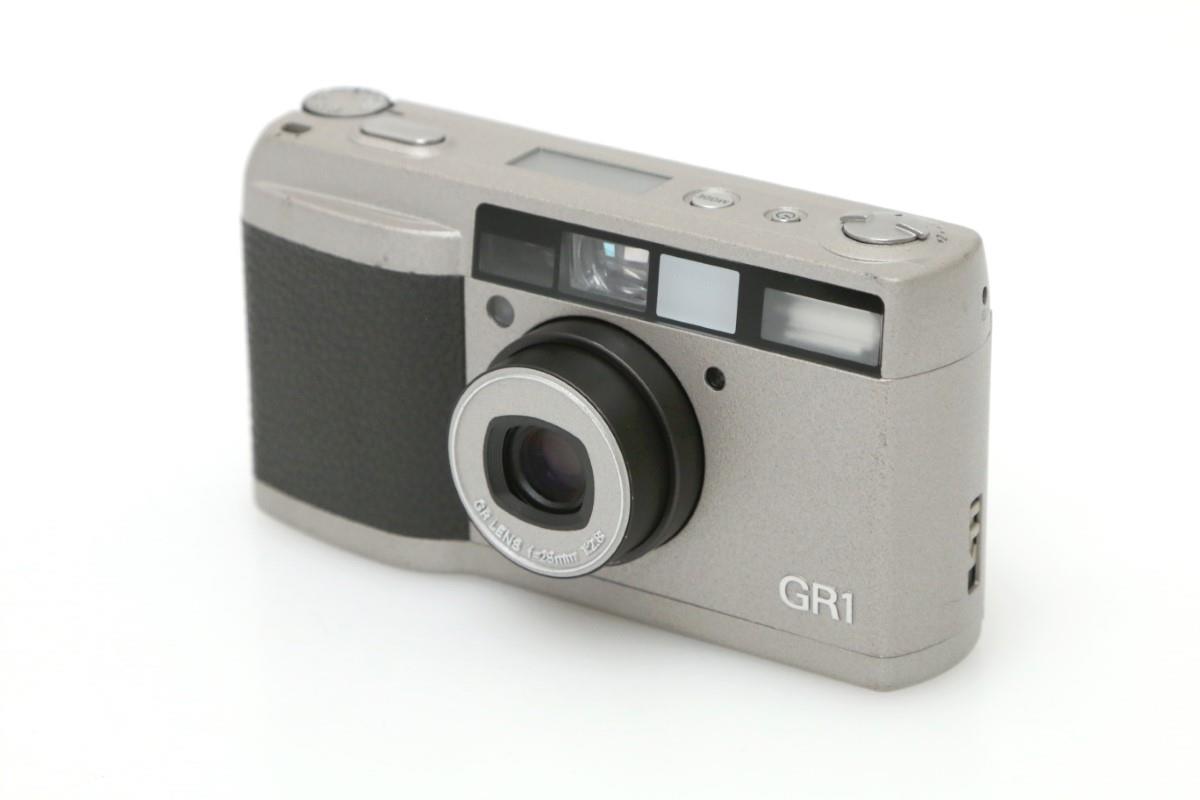 RICOH GR1 コンパクトフィルムカメラ シルバー 【ジャンク品】 【公式